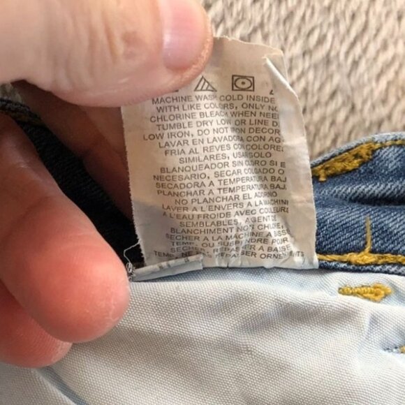 Wrangler Womens Jeans Size 4 Skinny Leg Blue Denim Mid Rise Ankle Casual Classic - Picture 10 of 15